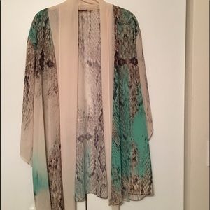 Colorful breezy jacket,